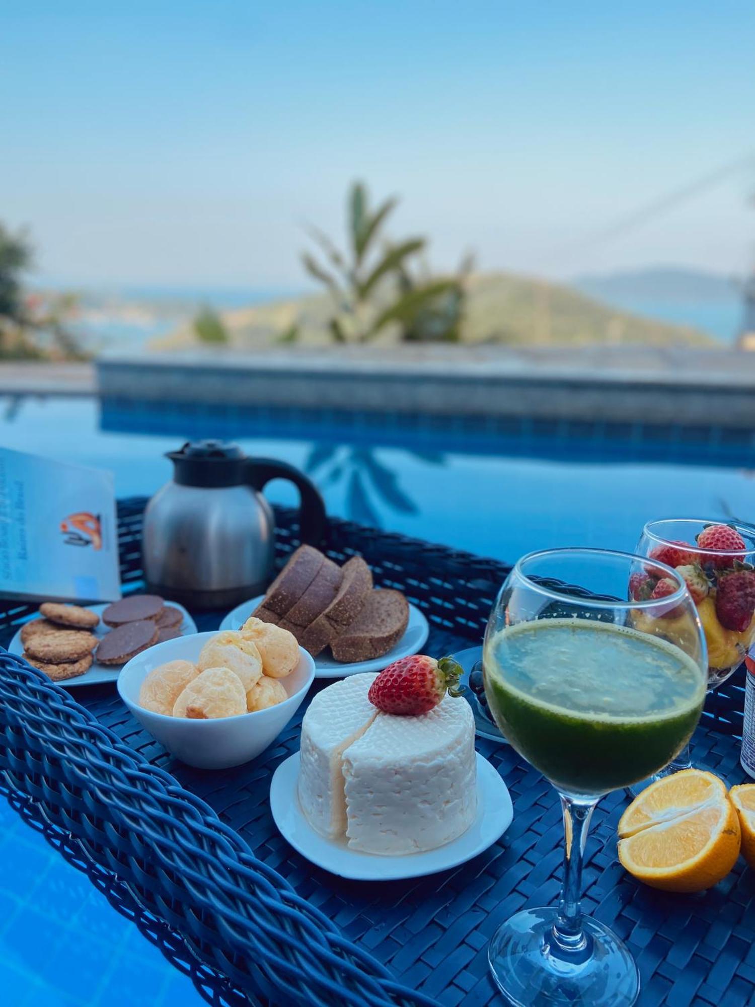 Casa Em Paraty, Piscina Com Vista Para O Mar Bagian luar foto